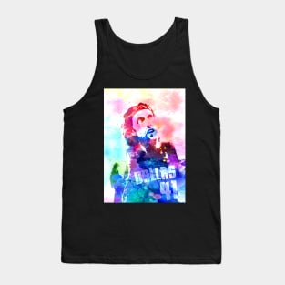 Dirk Nowitzki Watercolor Tank Top